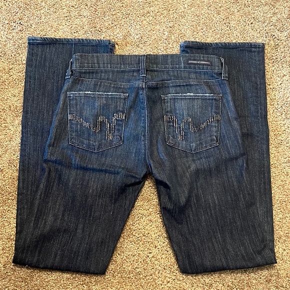 Citizens of Humanity by Jerome Dahan dark blue high rise bootcut jeans size 28 - Picture 5 of 13